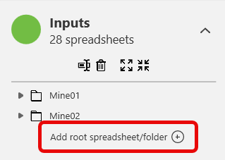 Folder Level Spreadsheet Create a spreadsheet