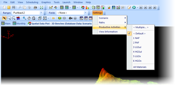 Settings Toolbar