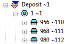 Database options - Display APIL numbers in structure (selected)