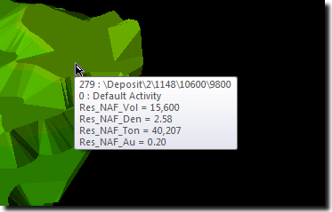 3D Scene - Tooltip - Data Fields - Full Row Code