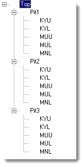 Level Order - Pit Seam