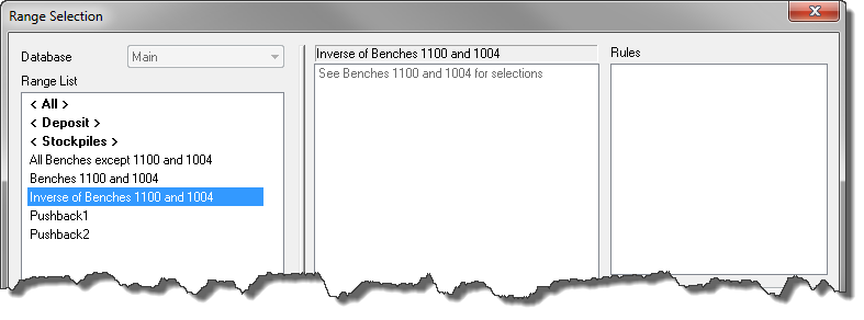 Range Selection Window - Inverse 2